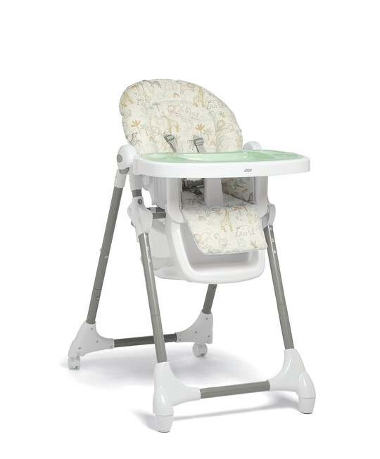 Baby Snug Dusky Rose with Snax Highchair Jungle Club image number 2